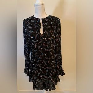 Veronica Beard Preston floral print silk dress